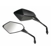 Oglinzi Retro Motocicleta Kaba 2 Buc Lampa AutoRide Reglabile Ghidon Filet M10 Omologate