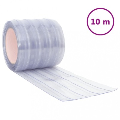 Perdea pentru usa, transparent, 200 mmx1,6 mm 10 m, PVC foto