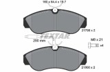 TEXTAR 2179901 set placute frana disc