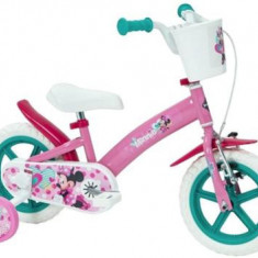 Bicicleta pentru copii Huffy Disney Minnie, roti 12inch, cadru otel (Roz)
