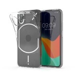 Husa Kwmobile pentru Nothing Phone 1, Silicon, Transparent, 59564.03, Carcasa