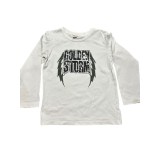 Bluza cu maneca lunga culoarea alb, varsta 8-9 ani