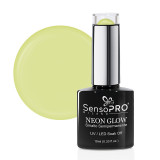 Cumpara ieftin Oja Semipermanenta Neon Glow SensoPRO Milano #43 Acid Yellow, 10ml