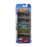 Cumpara ieftin Set 5 masinute Hot Wheels, cu design Hw Drift