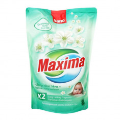 Rezerva Balsam Rufe Sano Maxima Baby, 1 L, Aloe Vera, Rezerva Balsam Igienizant pentru Haine, Rezerva Balsam pentru Hainele Copiilor, Balsam Rufe Copi