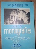 Liceul de Matematica-Fizica Dorohoi: File de monografie (1879-1979)- Maria Zait, Mihai Vieru