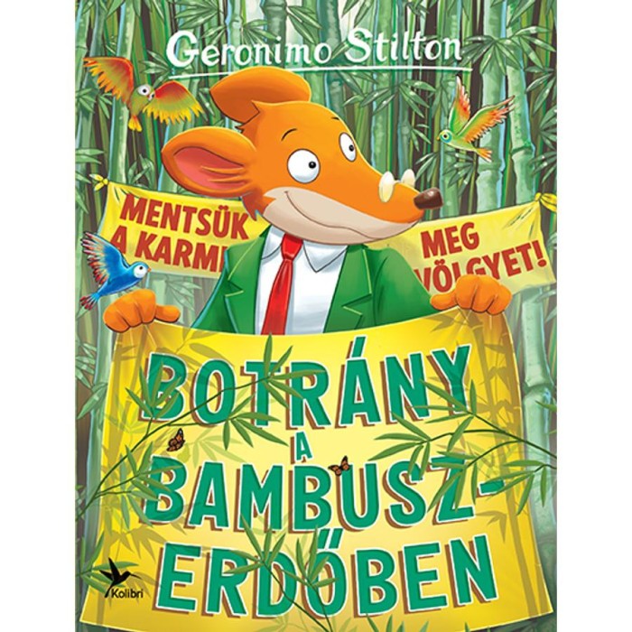 Botr&aacute;ny a bambuszerdőben - Geronimo Stilton