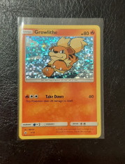 Carte Growlithe Pokemon TCG - Ediție McDonald&amp;#039;s 2018 foto