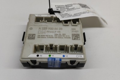 Modul de control ușă dreapta față MERCEDES-BENZ EQS V297 2022 OEM: A2239006628,A2069027604,A2239011311 29441290 foto
