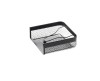 Suport Servetele Metalic Negru Was, 19x19x6.5 cm, Inox