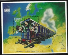 UGANDA 1996 DISNEY TRENURI ORIENT EXPRESS foto