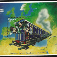 UGANDA 1996 DISNEY TRENURI ORIENT EXPRESS