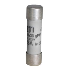 Siguranta fuzibila voltaica 6A CH10X38 gPV 1000V Eti 002625071