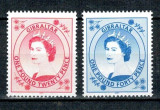Gibraltar 2001 - Uzuale, Regina Elisabeta II, serie neuzata