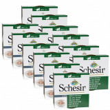 Cumpara ieftin Schesir cat ton cu pui 12 x 85 g