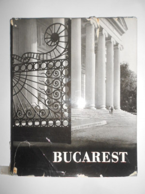 Aurel Bauh - Bucarest / Bucuresti. Album (1957, ed. cartonata, limba franceza) foto