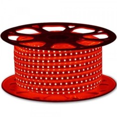 Furtun Luminos Banda 6000 LED SMD5050 Lumina Rosie Rola 100m CL 8021R foto