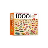 Chili Peppers of the World - 1000 Piece Jigsaw Puzzle: For Adults and Families - Finished Puzzle Size 29 X 20 Inch (74 X 51 CM); A3 Sized Poster