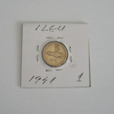 M1 C10 - Moneda foarte veche 29 - Romania - 1 leu 1941