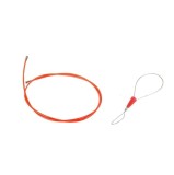 Cumpara ieftin Set fir de tragere cabluri auto, lungime 1m, 4mm diametru si agrafa extractoare multifunctionala