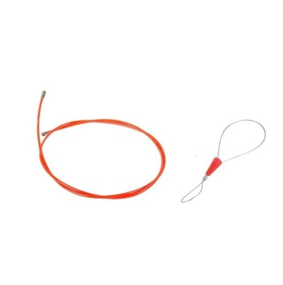 Set fir de tragere cabluri auto, lungime 1m, 4mm diametru si agrafa extractoare multifunctionala foto