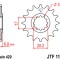 Pinion fata 14 dinti pas lant 420 &ndash; Aprilia MX-RS-RX - Beta - CPI - Generic - Motorhispania - Peugeot XP6-XPS - Rieju - Yamaha TZR 2T 50cc
