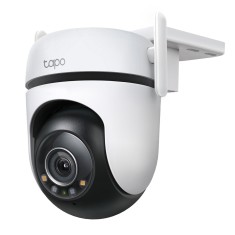 Camera de supraveghere IP TP-Link Tapo C520WS Outdoor, 2k, Night Vision, Microfon, Difuzor, Alb