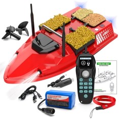 Barca Plantat, Nadit si Momit iUni V803, 5200mAh, 4 cuve, 3kg, 500m, 15km/h