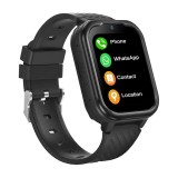 Cumpara ieftin Ceas Smartwatch copii 4G, WhatsApp, Slot Cartela SIM, GPS, Wi-Fi, Camera, Mod Spion, Buton SOS, Apel Video, Mesaj Vocal, GeoFence, GITECH&reg; G39, Negru