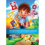 Matematica si explorarea mediului. Auxiliar didactic pentru clasa a 2-a - Anca Veronica Taut