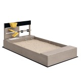 Outsunny Cutie de nisip cu stație de apă, 2 ghivece pentru plantare, lemn masiv tratat, 154 x 80 x 60 cm, gri | Aosom Romania