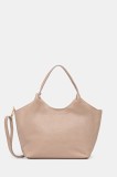 Answear.LAB poseta de piele culoarea roz