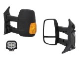 Oglinda usa exterioara Ford Transit/Tourneo, 01.20, partea Stanga, reglare electrica; textil; incalzit; sticla convexa; geam cromat; cu semnalizator