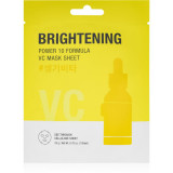 It&acute;s Skin Power 10 Formula VC Effector mască textilă iluminatoare pentru tenul uscat 20 g
