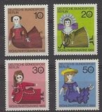 B2715 - Berlin-vest 1968- Papusi 4v,neuzat,perfecta stare