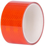 Bandă Strend Pro, reflectorizantă, autoadezivă, foarte vizibilă, portocalie, 50 mm x 2 m