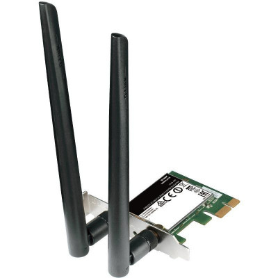 D-link wireless ac1200 dual band pci express adapter dwa-582 interface: pci express (pcie) two 4.5 foto