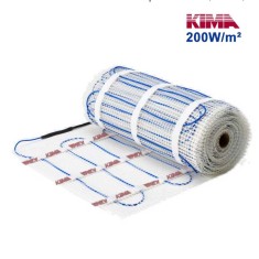 Covoraș &icirc;ncălzire electrică pardoseală KIMA-200W/m&sup2;, 12m&sup2;