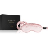 Notino Silk Collection Sleeping mask &amp; Scrunchies Set set cadou culoare Pink