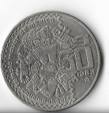 Moneda 50 pesos 1983 - Mexic