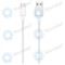 Cablu de date USB Huawei AP51 tip C 1 metru alb 4071773