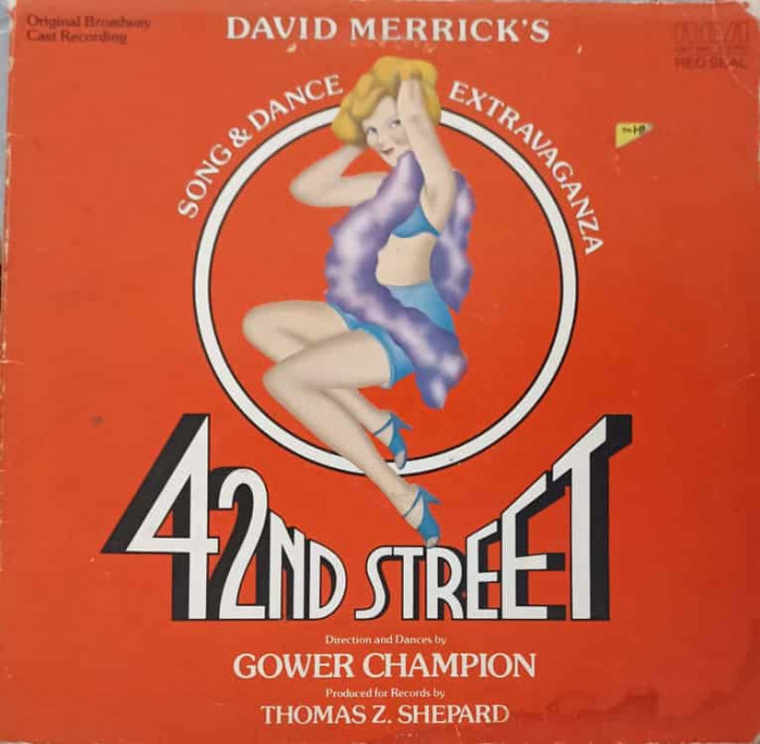 Disc vinil, LP. 42nd STREET-David Merrick, Thomas Z. Shepard