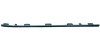 Ornament grila radiator Vw Transporter/ Multivan (T5), 10.2009-, Cromat, Partea Superioara , Stanga, 7E5853765
