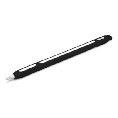 Husa de protectie pentru Apple Pencil (2. Gen), Kwmobile, Negru, Silicon, 47308.01 foto