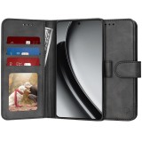 Husa 360 Realme GT 6 Asteroid GSM Diary Book, negru