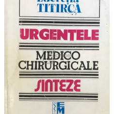 Lucretia Titircă - Urgențele medico-chirurgicale (editia 1999)