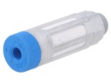 Drosel de exhaustare aluminiu 1500l/min 0-10bar