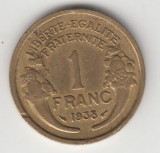 FRANTA - 1 Franc 1938 . LF1,15, Europa