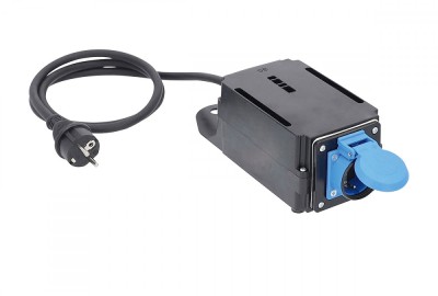 Limitator de curent la pornire 230V 16A cablu cauciucat 1.5m H07RN-F 3G1.5 IP44 pentru reducerea varfurilor de curent la pornire foto