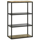 VidaXL Bibliotecă 70x35x110 cm Lemn Solid Mango Brut
